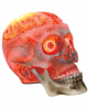 Halloween Skull With Bloody LED Brain 19cm 