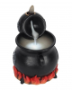 Cauldron Duo Backflow Incense Cone Holder With Light 