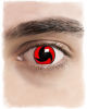 Itachis Mangekyou Sharingan Kontaktlinsen 