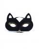 Katzen Maske mit Glimmer und Strass 