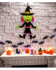 Kinderfreundliche Halloween Hexe Deko 
