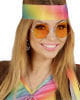 Orange 70er Sonnenbrille 