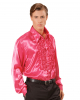 70s Disco Fashion Shirt Pink 