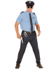 Policeman Men Costume 5 Pcs. 
