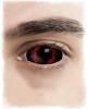 Sclera contact lenses Red Demon 