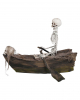 Rowing Skeleton In Boat Animatronic 