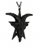 Black Gothic Baphomet Necklace 