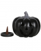 Black Halloween Pumpkin Incense Cone Holder 11cm 