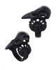 Black Raven Skull Ring 