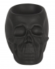 Black Skull Scented Oil Tealight Holder 