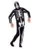 Skeleton Kostüm mit Kapuze M
