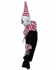 Zappelnder Horror Clown Hängefigur 80cm 