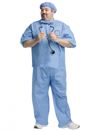 Dr. Shots Arzt Kostüm Plus Size für Halloween | Horror-Shop.com