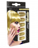 Glitzer Fingernägel Gold 12 St. 