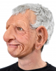 Großvater Papa Vollkopf Maske mit Haaren 