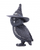 Halloween Owl With Witch Hat 13,5cm 