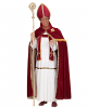 5-piece Santa Claus Costume With Bishop's Cap 