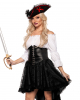 Pirate Costume With Underbust Corsage 