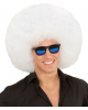 Huge Afro Wig White 