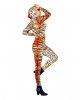 Tiger Bodysuit mit Animal Print 