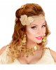 Golden Jewellery Set Esmeralda 