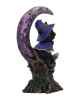 Witch Kitten With Purple Crescent Moon 18,5cm 