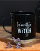 "I Am Secretly A Witch" Enamel Mug 