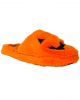 Kreepy Cozy Jack Plush Slippers Orange 
