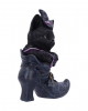 Black Cat In Witch Boot 
