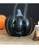Black Halloween Pumpkin Incense Cone Holder 11cm 