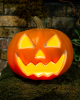 Spooky Halloween Kürbis mit Licht 23cm 