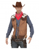 Cowboy Vest Suede Look 