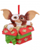 Gremlins Gizmo im Geschenkpaket als Weihnachtskugel 10cm 