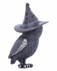 Halloween Owl With Witch Hat 13,5cm 
