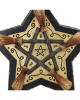 Schmuckschatulle mit Pentagramm & Hexenbesen 16cm 