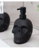 Black Skull Ceramic Soap Dispenser 