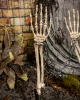Skeleton Hand Garden Plug Fence 