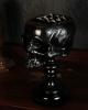 Black Skull As Ring Holder 21cm 