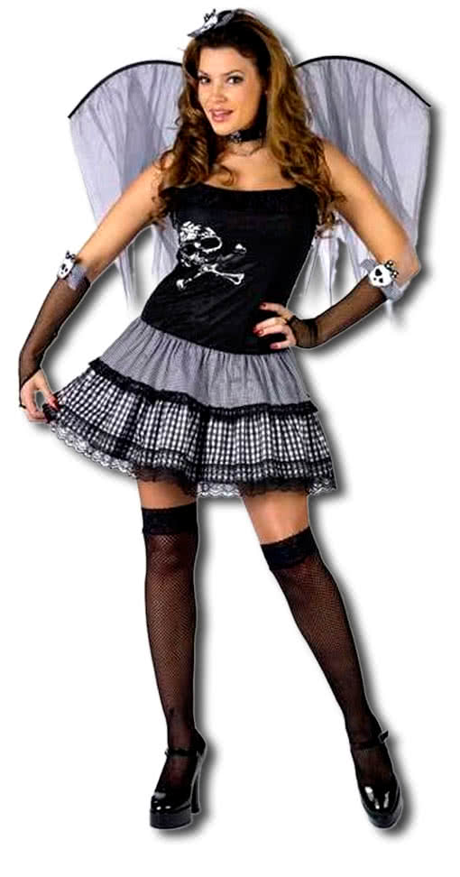 Funky Punk Fairy Costume Medium Large For carnival | horror-shop.com