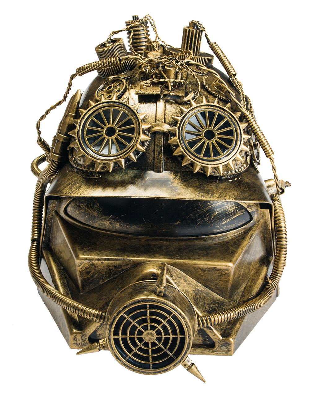 Alien Steampunk Helmet With Gas Mask as a costume accessory | Horror ...