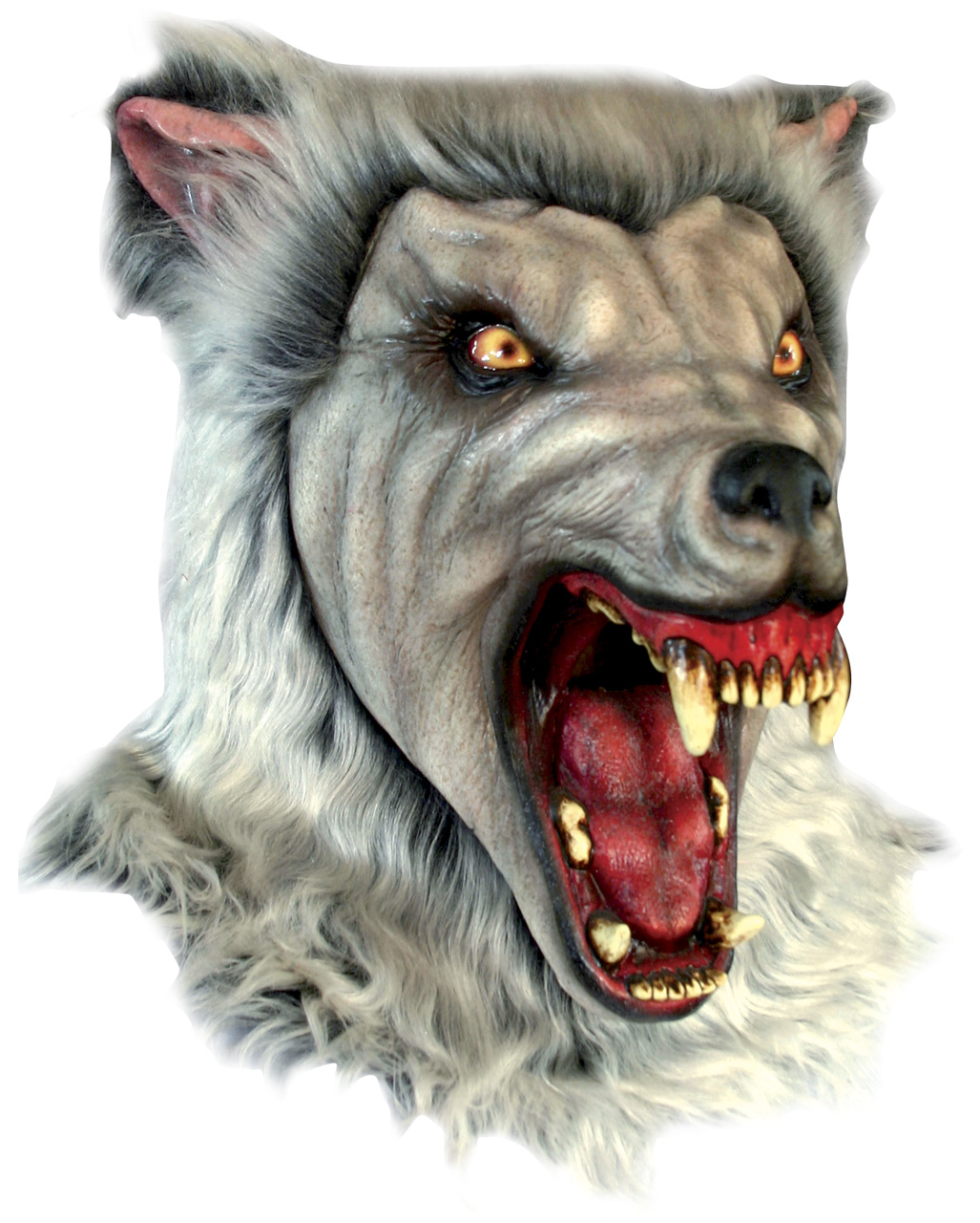 Maske Herumtreiber Wolf Werwolf Werwolfmaske Halloween Karneval 