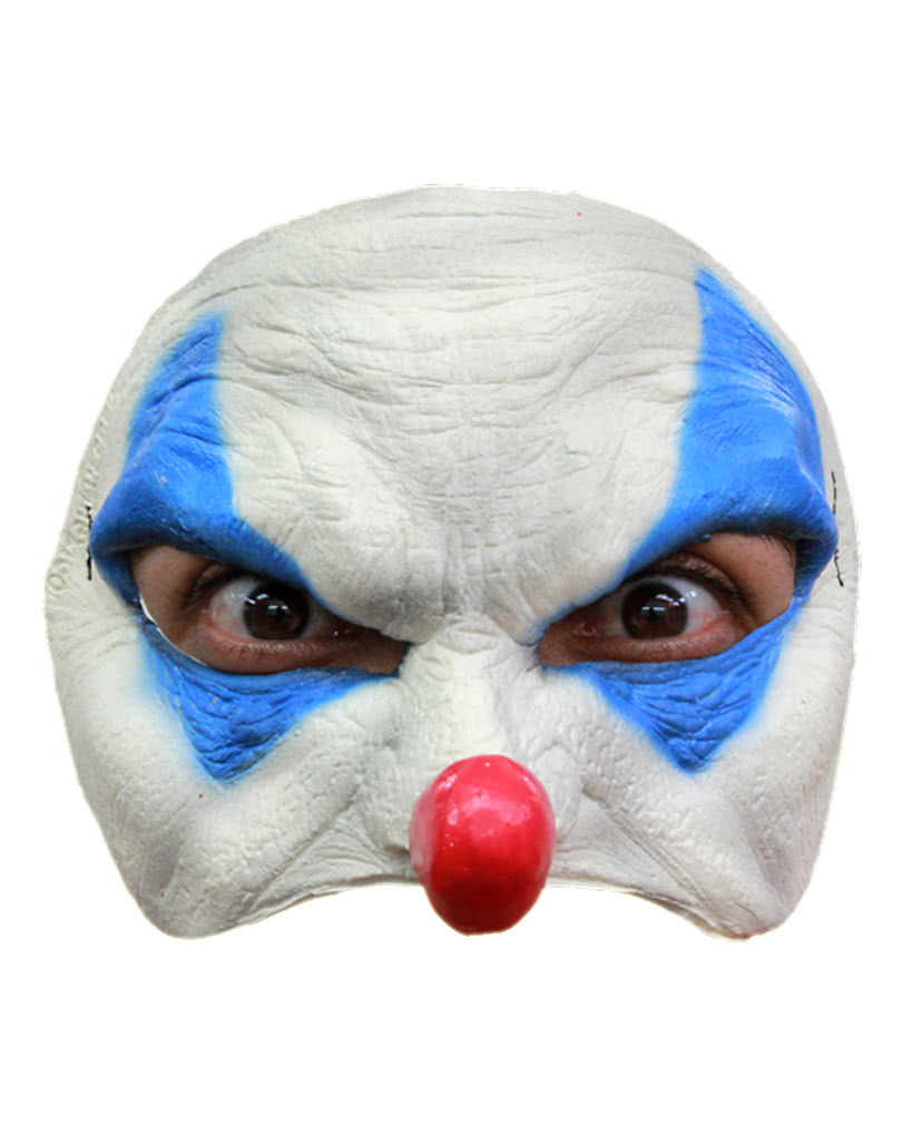 Blue Clown Half Mask | Halloween Masks at low prices | horror-shop.com