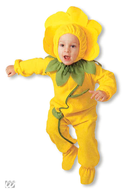 Floral Toddler Costume yellow Disguise as a cute yellow flower for