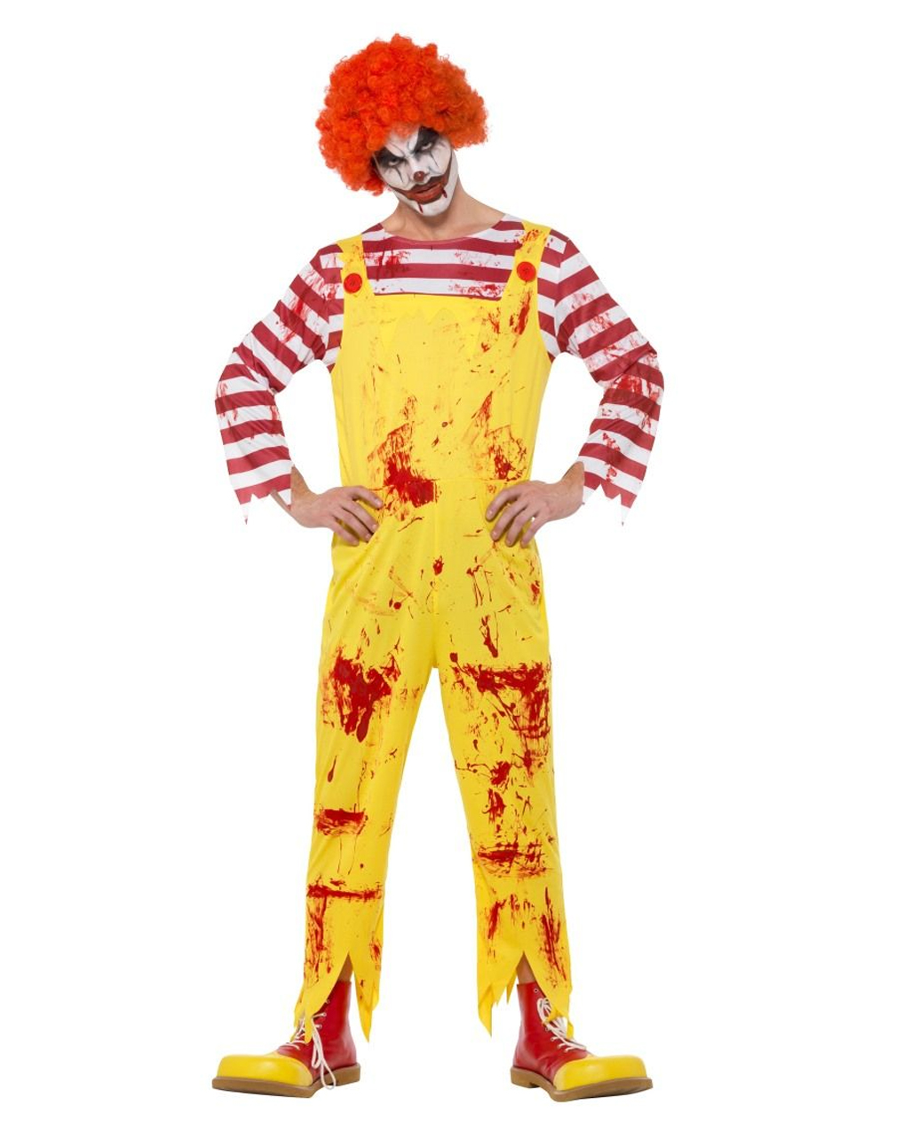Halloween Kostüm Mörder Clownkostüm