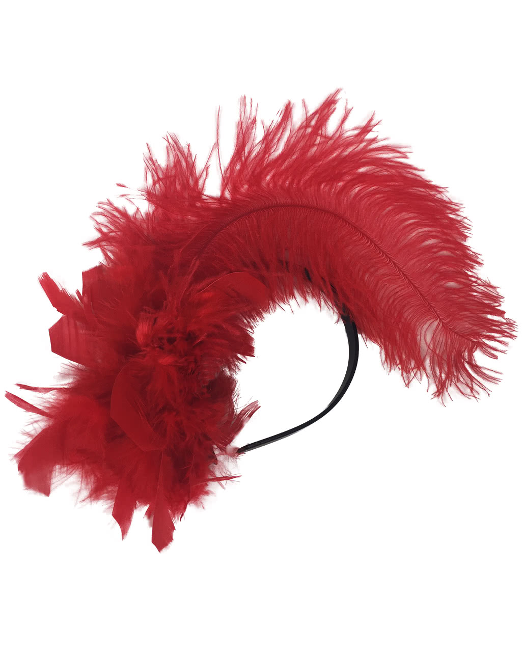 Burlesque Headband with feathers | Costume Accessories | horror-shop.com