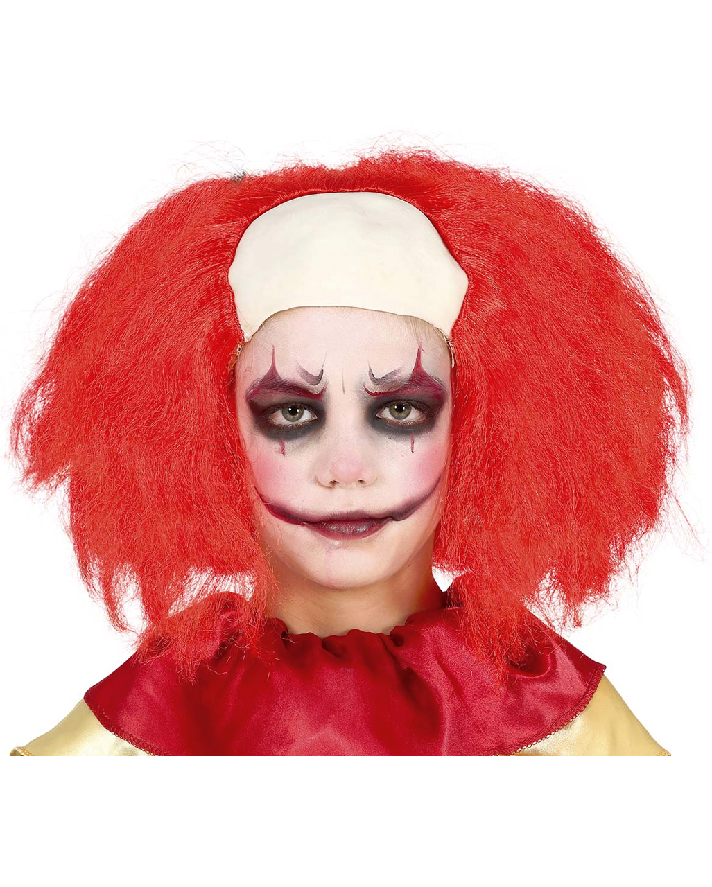 Clowns Children Wig With Half Bald Head | Horror Clown 