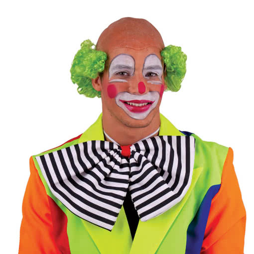 Clown Wig with Green Curls Clown Accessories Clown Wigs Clown Bald