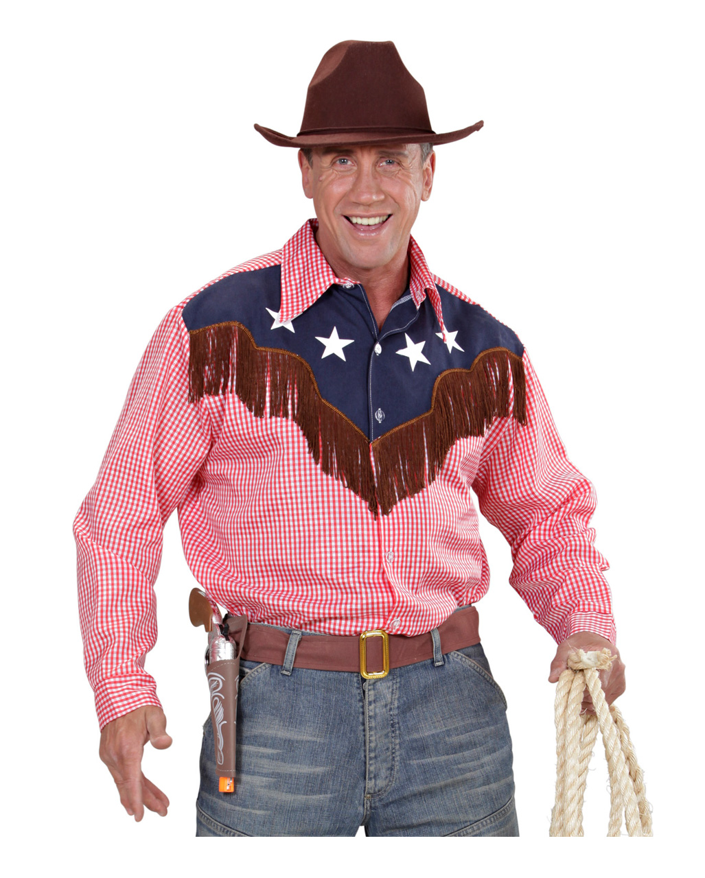 pink cowboy shirt
