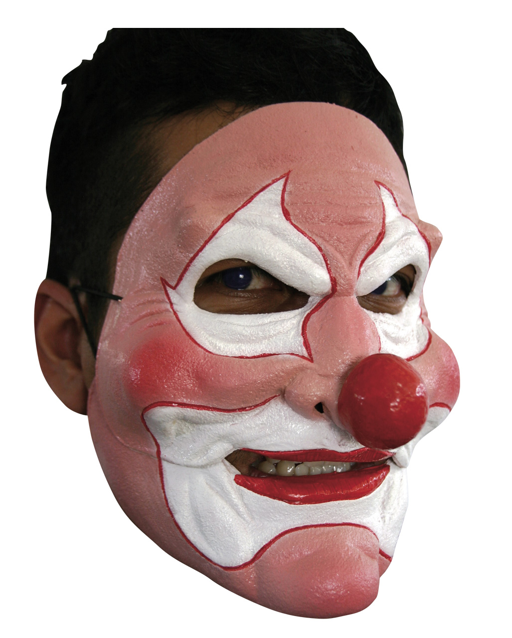 indre liste killing Crazy Clown Half Mask | Buy Halloween Masks online | Horror-Shop.com