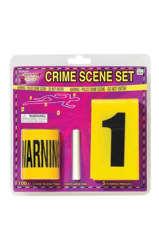 Crime Scene Set Halloween Deko | Horror-Shop.com